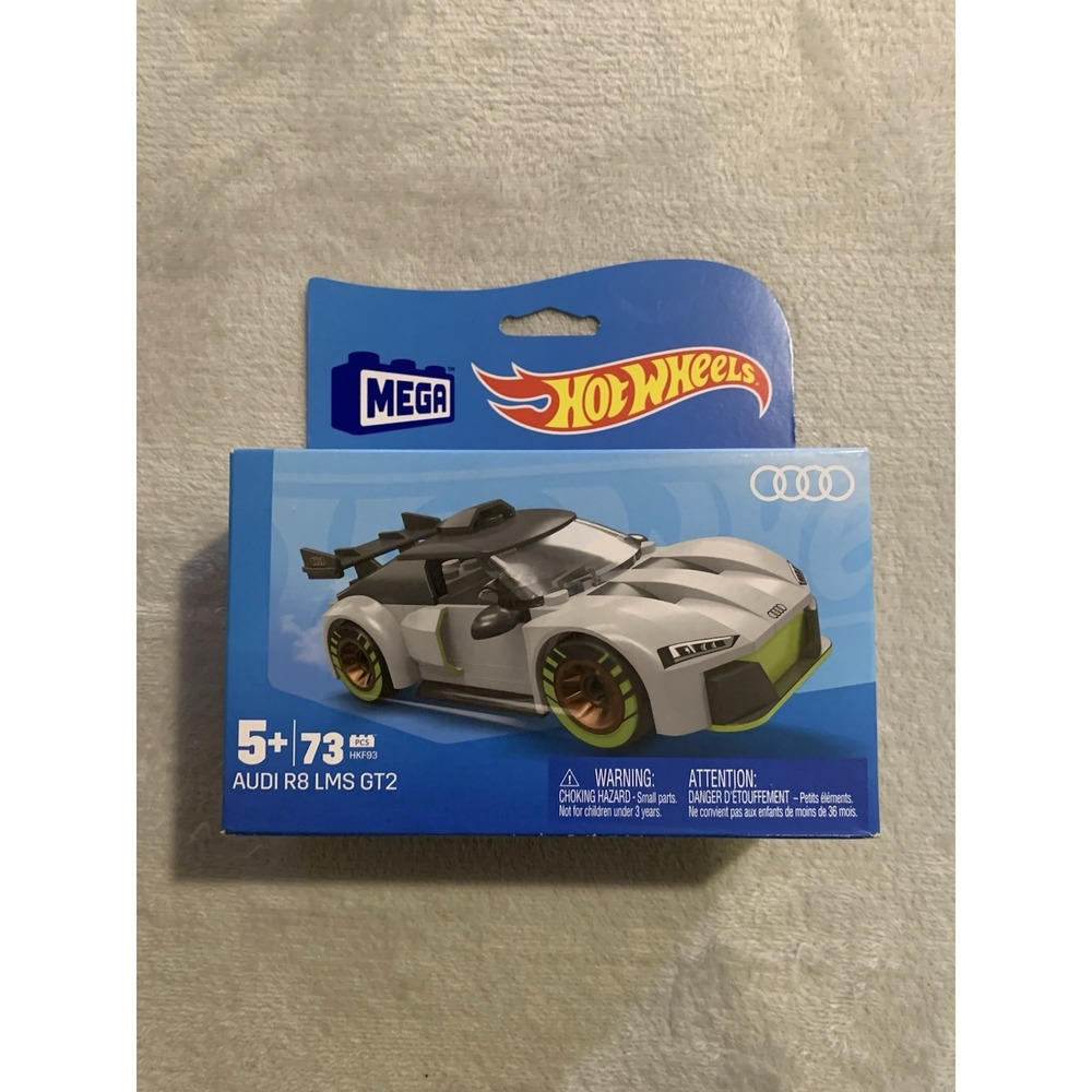 MEGA Brands -‎ Hot Wheels Real Racer - Audi R8 LMS GT2 Brick NEW
